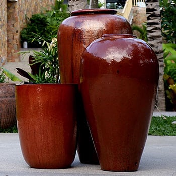 South China Glazed Pots